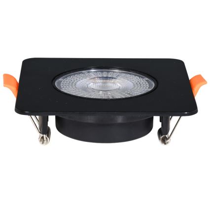 LED pritemdomas įleidžiamas lubinis šviestuvas KENT LED/3/5/7W/230V3000/4000/6000K 9x9 cm juoda