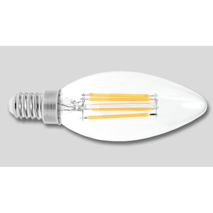 LED Lemputė RETRO C37 E14/2W/230V 3000K 320lm