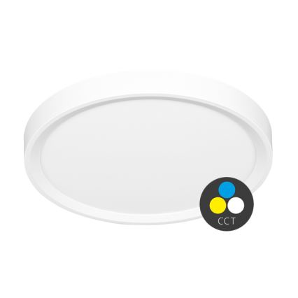 LED lubinis šviestuvas SALY LED/40W/230V 3000/4000/6000K diametras 50 cm IP40 balta