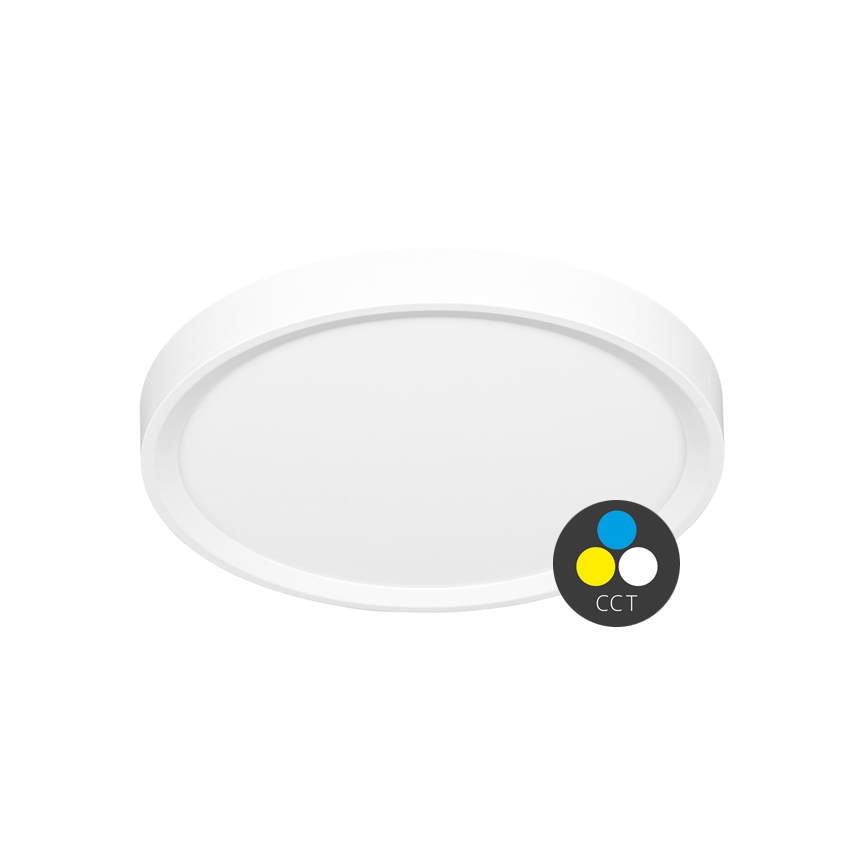 LED lubinis šviestuvas SALY LED/40W/230V 3000/4000/6000K diametras 50 cm IP40 balta