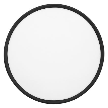 LED lubinis šviestuvas SALY LED/40W/230V 3000/4000/6000K diametras 50 cm IP40 juoda