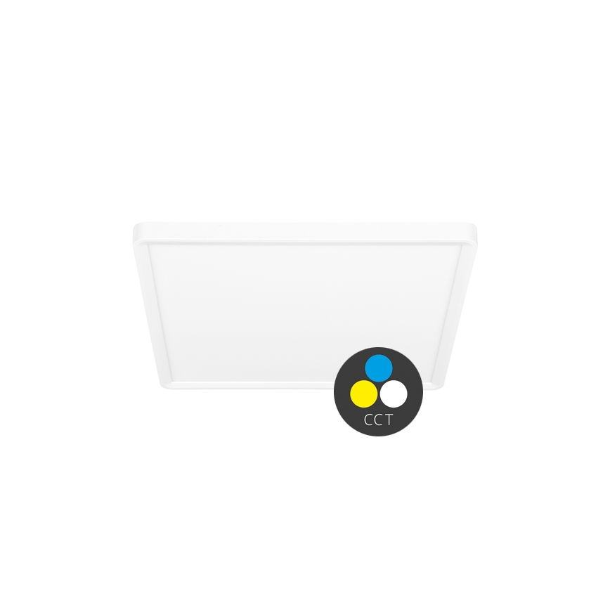 LED lubinis šviestuvas TERY LED/24W/230V 3000/4000/6000K 30x30 cm IP40 balta
