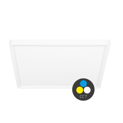 LED lubinis šviestuvas TERY LED/32W/230V 3000/4000/6000K 40x40 cm IP40 balta