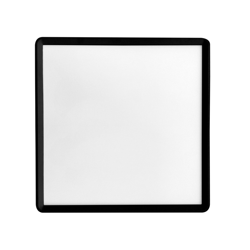 LED lubinis šviestuvas TERY LED/32W/230V 3000/4000/6000K 40x40 cm IP40 juoda