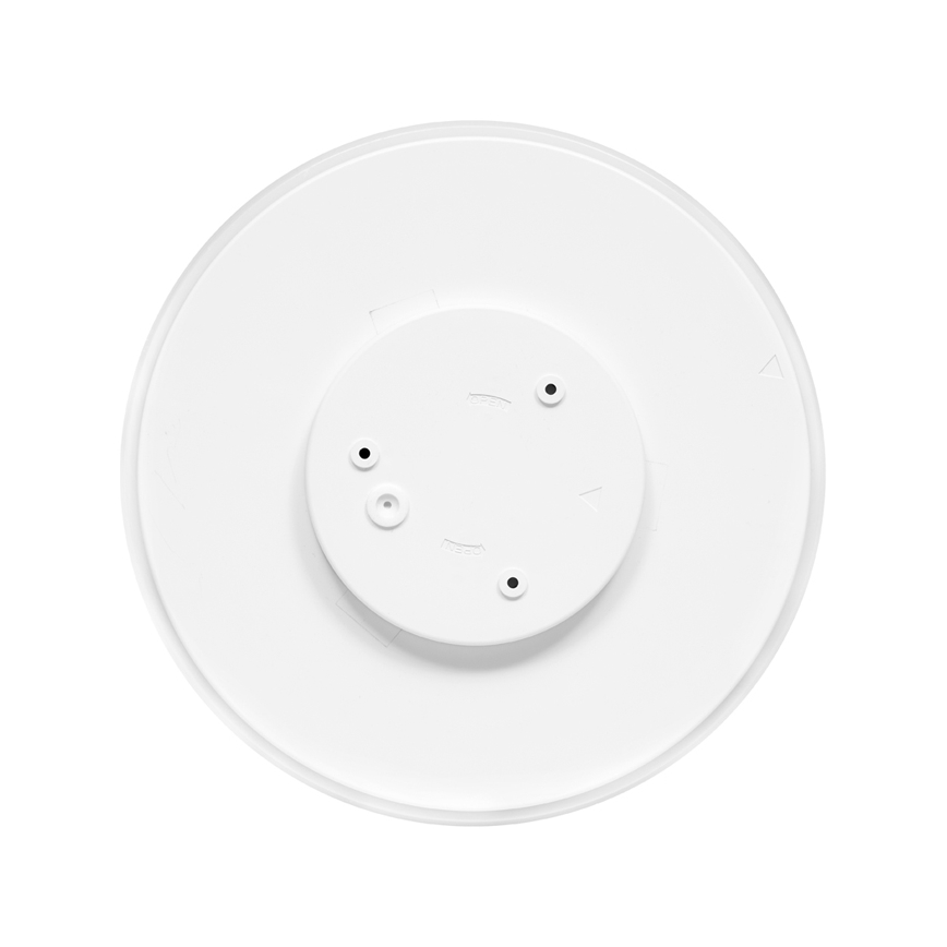 LED lubinis vonios šviestuvas LIRA LED/12W/230V 4000K diametras 25 cm IP44 juoda