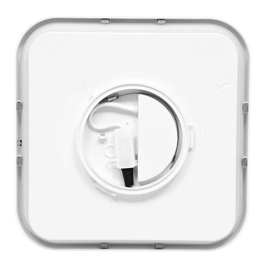 LED lubinis vonios šviestuvas LUKY LED/12W/230V 4000K 25x25 cm IP44 balta