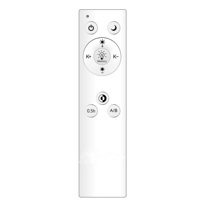 Ecolite WCL01R-80 - LED Reguliuojamas šviestuvas DONUT LED/80W/230V 3000-6500K