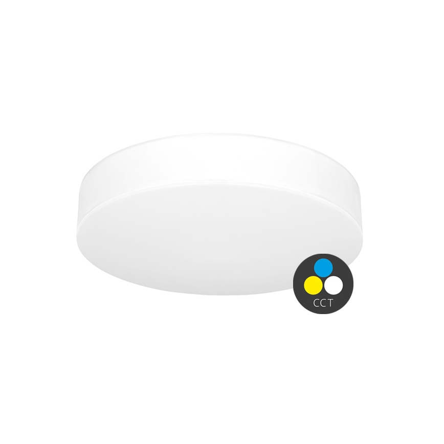 LED lubinis vonios šviestuvas MAKARON LED/36W/230V 3000/4000/6000K diametras 40 cm IP44 balta