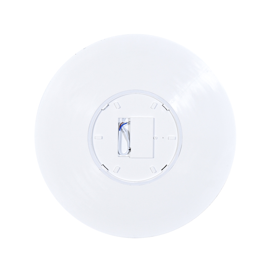 LED lubinis vonios šviestuvas MAKARON LED/36W/230V 3000/4000/6000K diametras 40 cm IP44 juoda