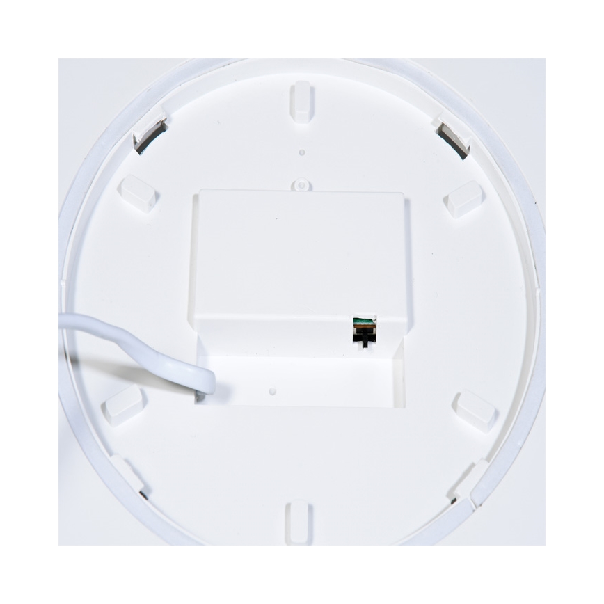LED lubinis vonios šviestuvas MAKARON LED/36W/230V 3000/4000/6000K diametras 40 cm IP44 juoda