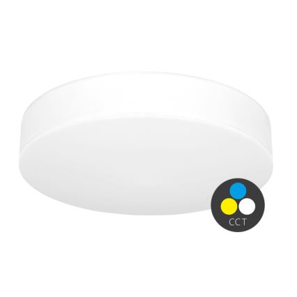 LED lubinis vonios šviestuvas MAKARON LED/50W/230V 3000/4000/6000K diametras 50 cm IP44 balta