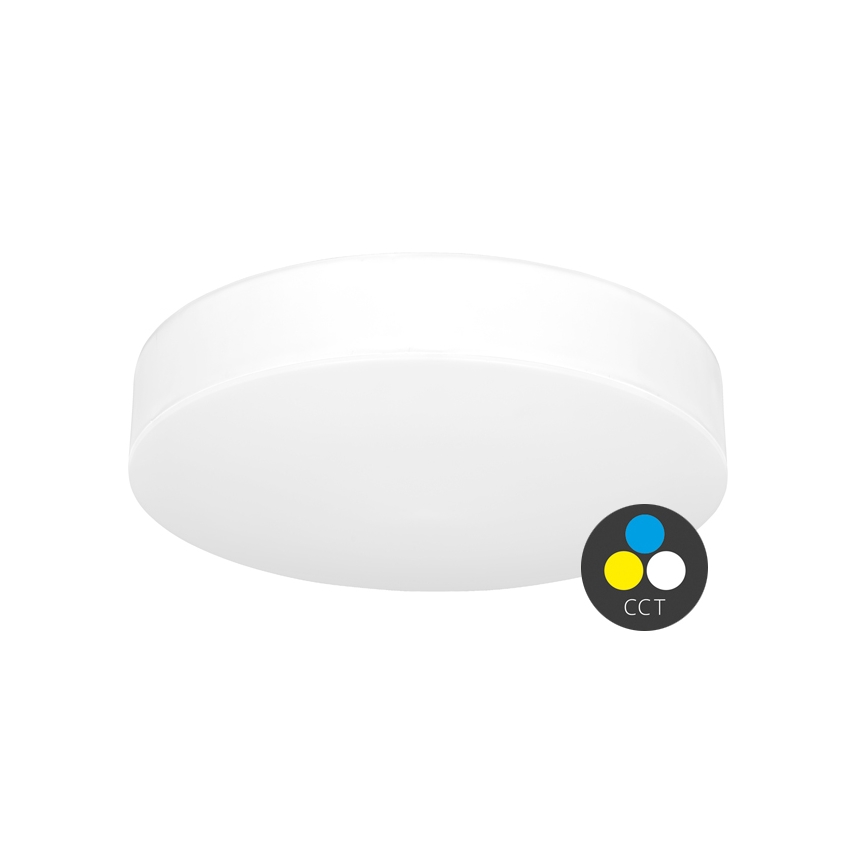 LED lubinis vonios šviestuvas MAKARON LED/50W/230V 3000/4000/6000K diametras 50 cm IP44 balta