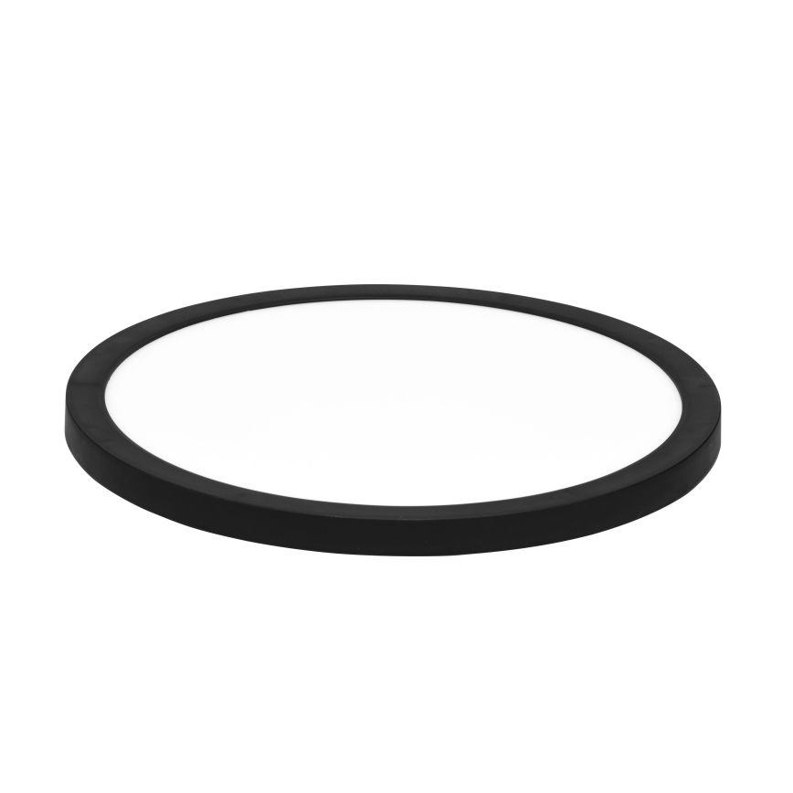 LED pritemdomas įleidžiamas lubinis šviestuvas su jutikliu LEXA LED/6/12/18W/230V 3000/4000/6000K diametras 22,5 cm juoda