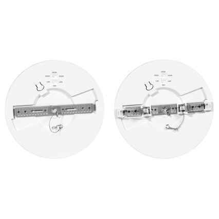 LED pritemdoma panelė LEXA LED/12/18/24W/230V 3000/4000/6000K diametras 30 cm balta