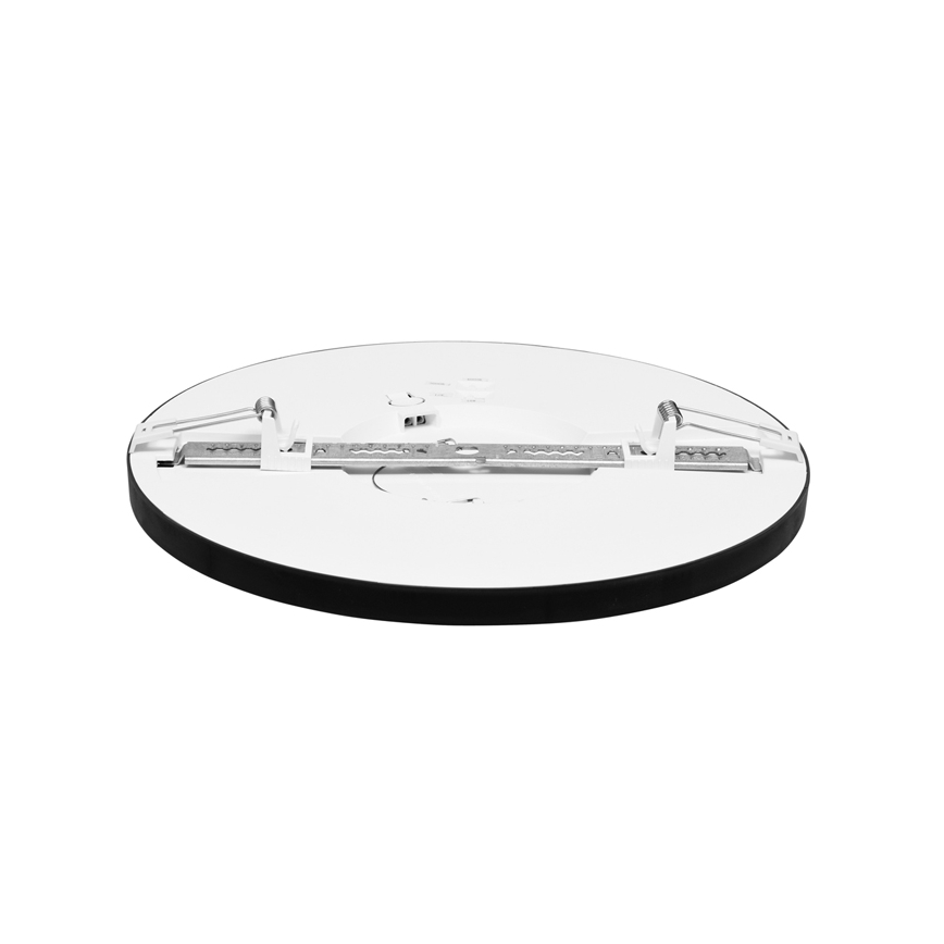 LED pritemdoma panelė LEXA LED/12/18/24W/230V 3000/4000/6000K diametras 30 cm juoda