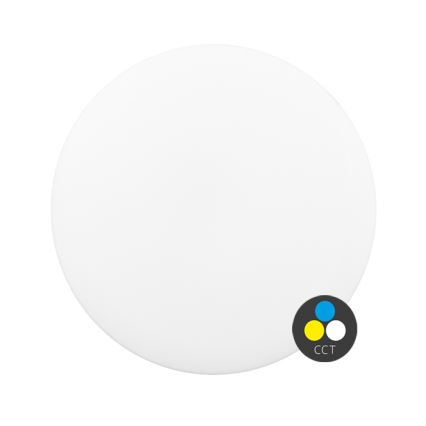 LED lubinis vonios šviestuvas DISK LED/12W/230V 3000/4000/6500K diametras 23 cm IP44 balta
