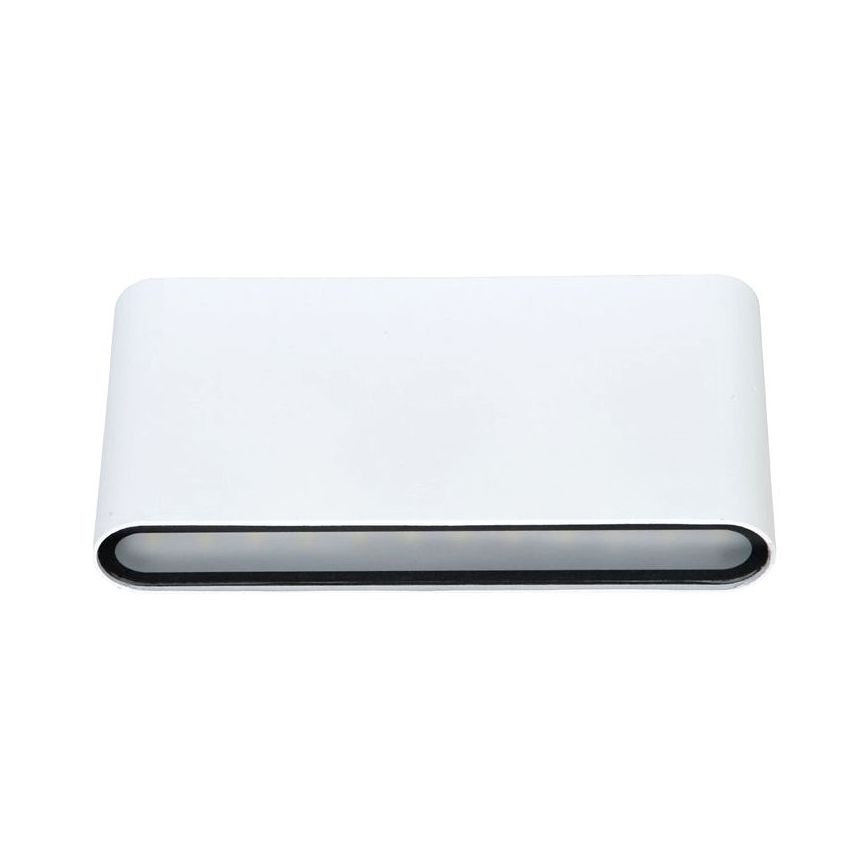 LED sieninis lauko šviestuvas BRICK 2xLED/6W/230V 3000/4000/6500K IP65 balta