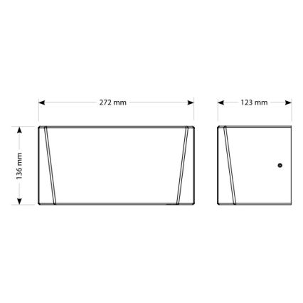 EcoStep 10307 - Rankų džiovintuvas R4.1 720W/230V baltas