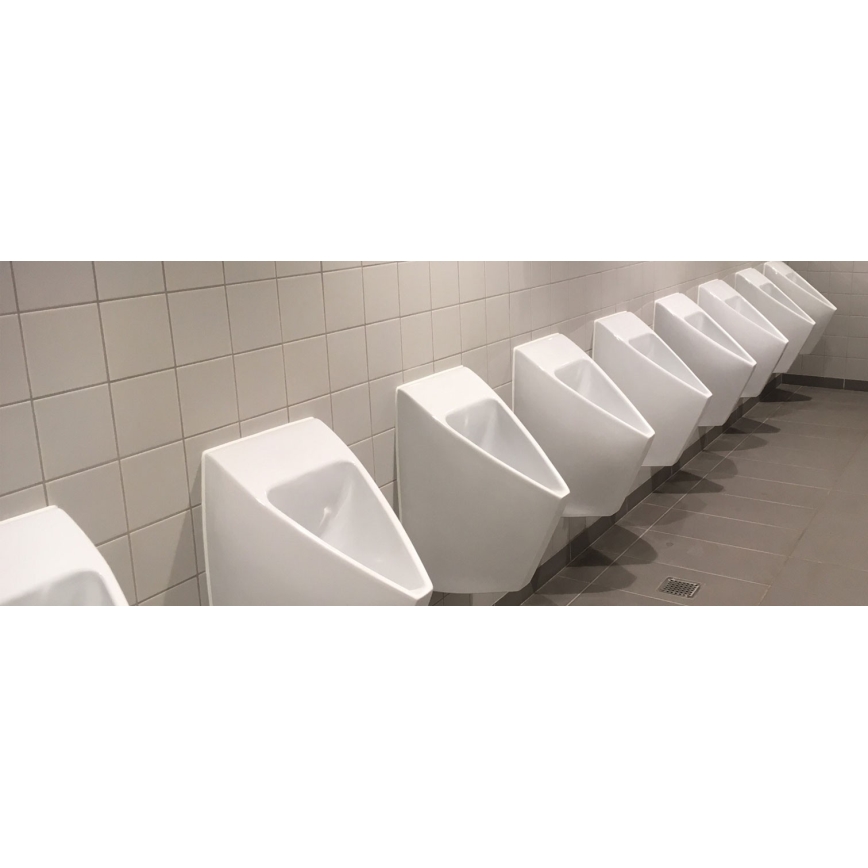 EcoStep 30011 - Vandens nenaudojantis pisuaras P1.1 keramika/balta