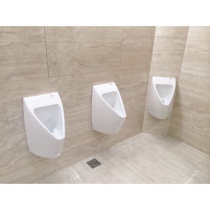 EcoStep 30011 - Vandens nenaudojantis pisuaras P1.1 keramika/balta