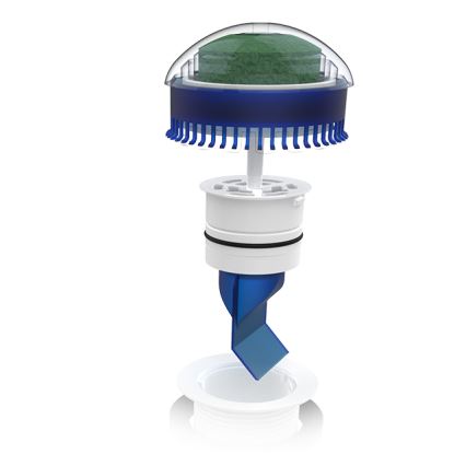 EcoStep 30011 - Vandens nenaudojantis pisuaras P1.1 keramika/balta