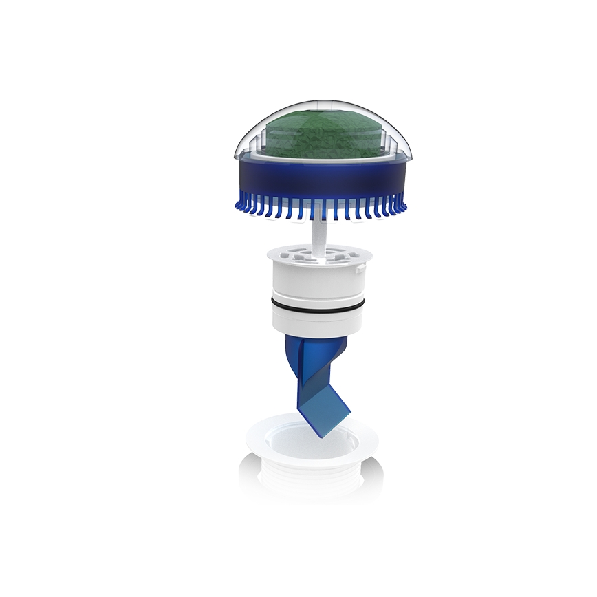EcoStep 30011 - Vandens nenaudojantis pisuaras P1.1 keramika/balta