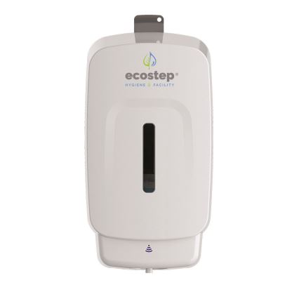 EcoStep 50051 - Bekontaktis muilo dozatorius S3 1000 ml 4xAA baltas