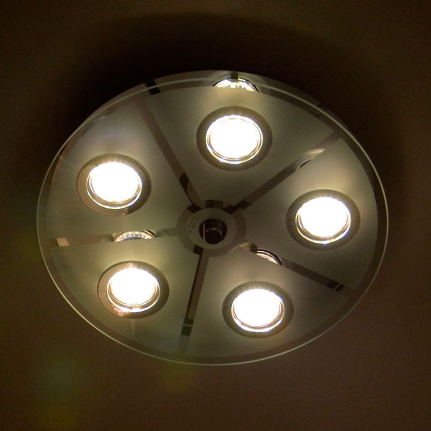 EGLO 13552 - LED lubinis šviestuvas CABO 5xGU10/3W/230V