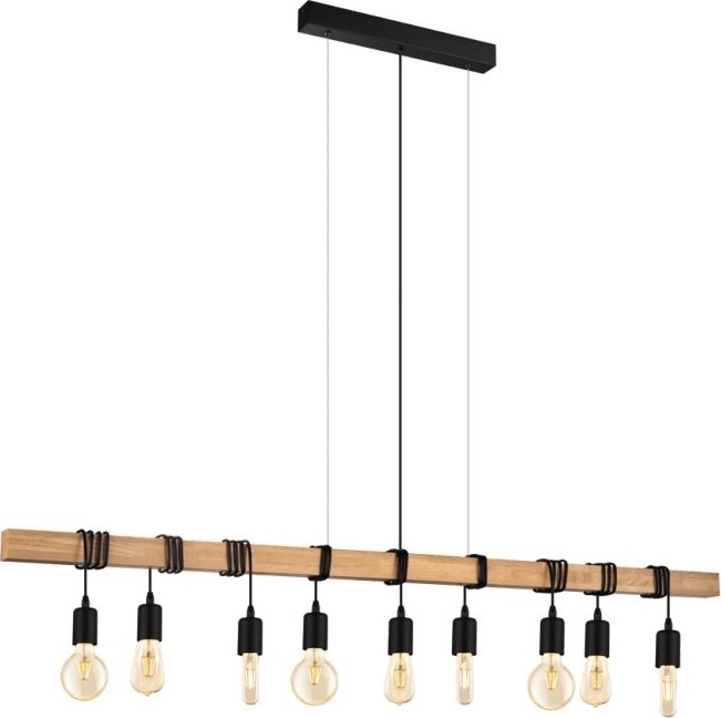 Eglo 182429 - pakabinamas šviestuvas su laidu TOWNSHEND 9xE27/60W/230V