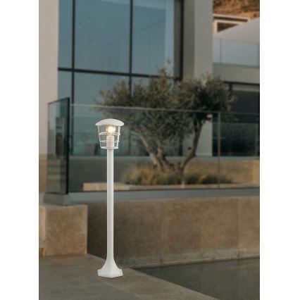 Eglo 18799 - LED lauko šviestuvas ALORIA 1xE27/8,5W/230V IP44 baltas