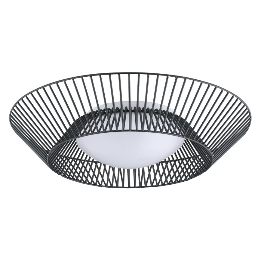 Eglo 200842 - LED lubinis šviestuvas PIASTRE LED/8,2W/230V, skersmuo 39 cm, juodas