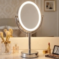 Eglo 201598 - Kosmetinis veidrodis su LED apšvietimu LED/4W/4xAA IP65 blizgus chromas