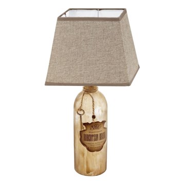 Eglo 202113 - Stalo šviestuvas MOJADA 1xE27/40W/230V rudos spalvos