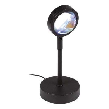 Eglo 205201 - RGBW LED reguliuojama stalinė lempa LED/6W/5V 2700–6500K IP40 + nuotolinis pultas
