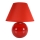 Eglo 23876 - Stalo šviestuvas TINA 1xE14/40W/230V raudonas