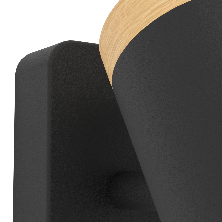 Eglo - Vonios kambario taškinis šviestuvas 3xGU10/3W/230V IP44 juoda/smėlinė