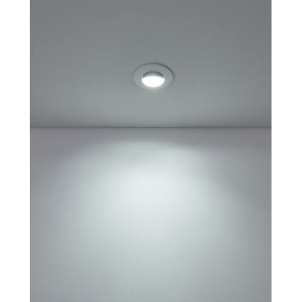 Eglo - Komplektas 5 vnt. įleidžiamųjų LED šviestuvų LED/4,9W/230V 2700/4000/6500K skersmuo 9 cm, balti