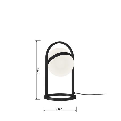 Eglo 300342 - LED dimeriu reguliuojama jutiklinė stalinė lempa AVIGNON LED/10,5W/230V