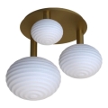 Eglo 300498 - auksinis lubinis šviestuvas ERCALTO 3xE27/25W/230V