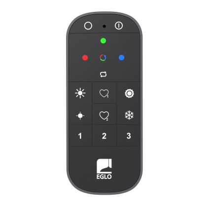Eglo 300833 - LED RGBW reguliuojamas lubinis šviestuvas MALTIGNANO-Z LED/18,5W/230V 2700-6500K Ø 38 cm su nuotoliniu pultu