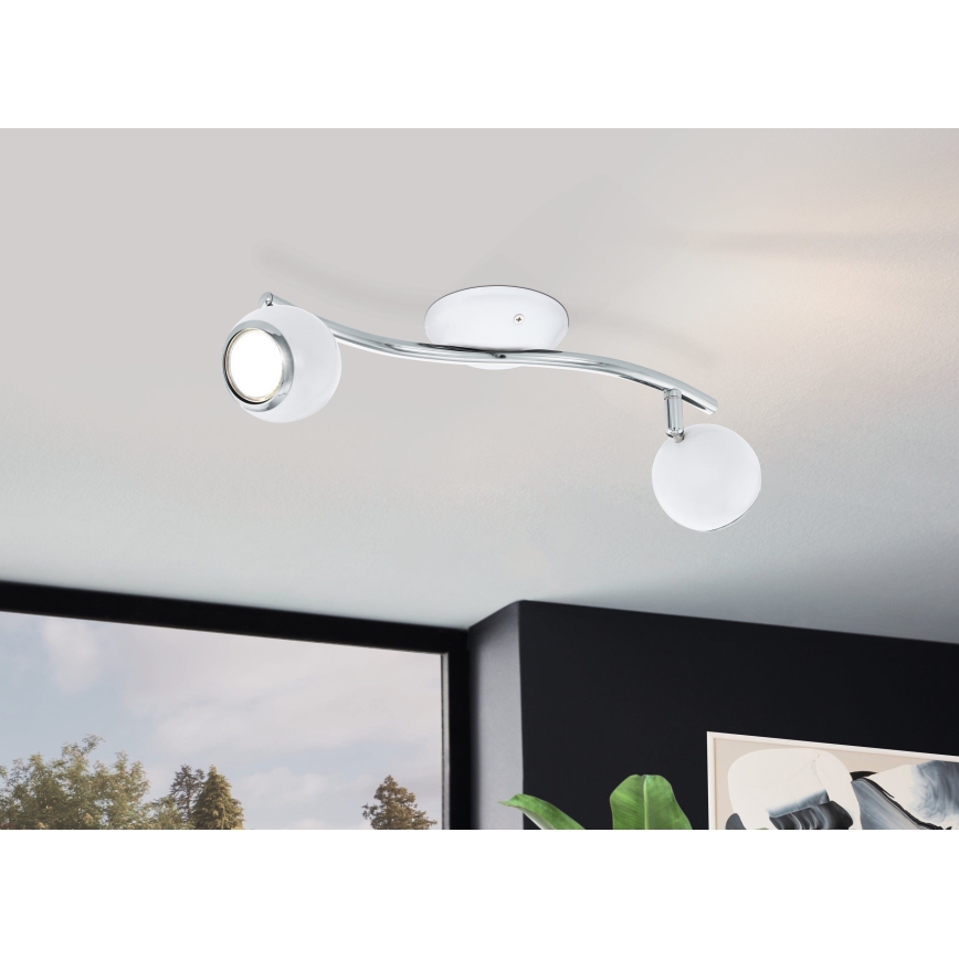 EGLO - Akcentinis LED šviestuvas 2xGU10/3W LED