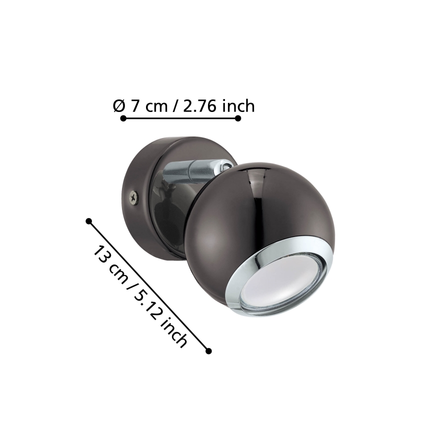 Eglo - Akcentinis LED šviestuvas 1xGU10/3W/230V