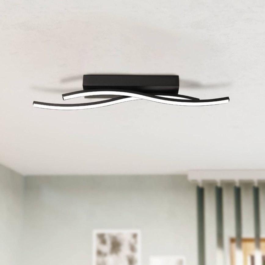 Eglo 31226 - LED lubinis šviestuvas ALBORAYA LED/10,8W/230V 3000K juoda