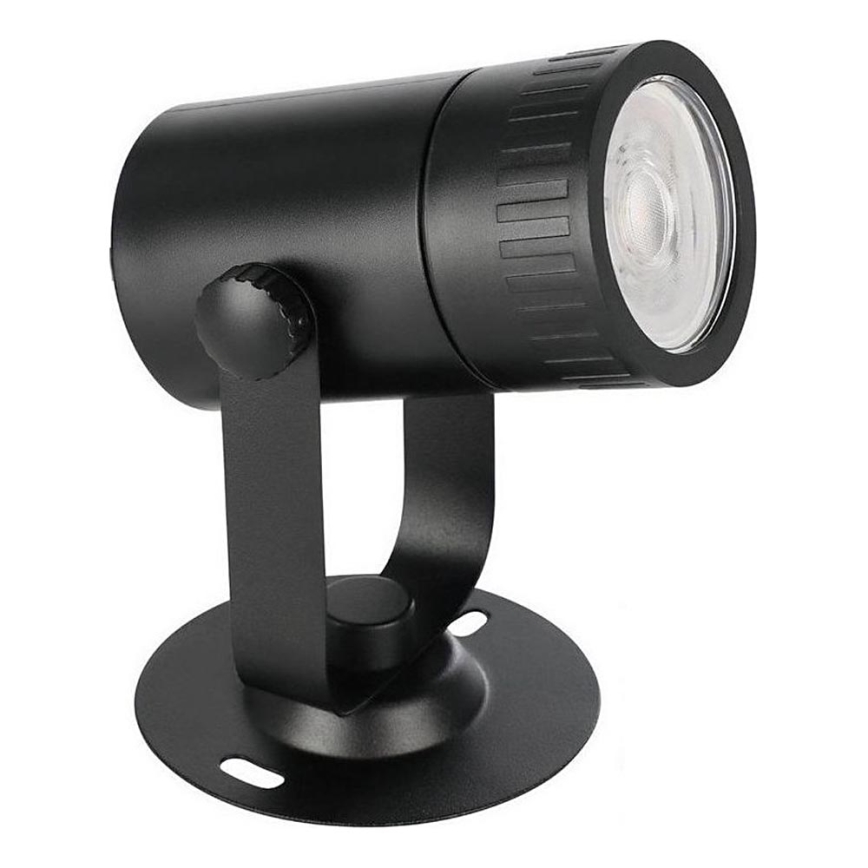 Eglo 31374 - LED RGBW šviesos reguliavimas lauko lempa NEMA-Z 1xGU10/5W/230V 2700-6500K IP65 juoda