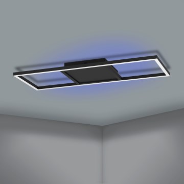 Eglo 31431 - LED RGBW Reguliuojamas lubinis šviestuvas CALAGRANO-Z LED/21W/230V 3000-6500K juoda