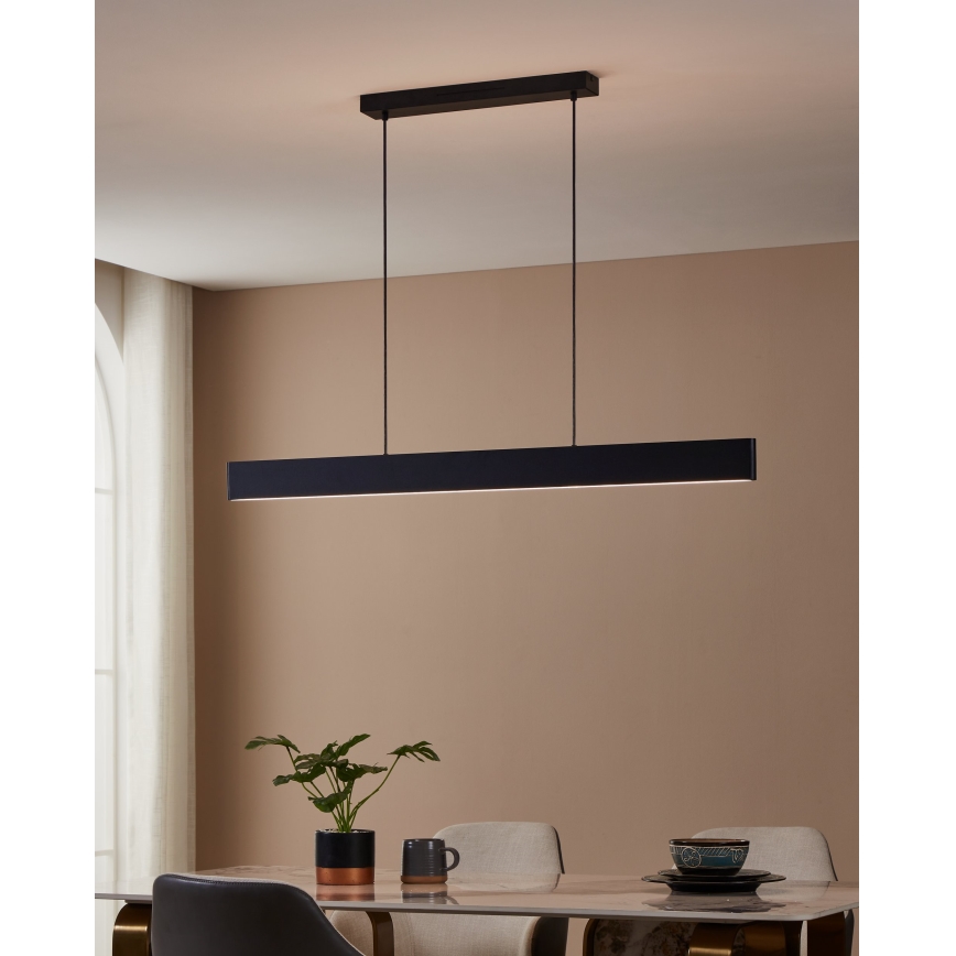 Eglo 31433 - LED RGBW Reguliuojamas pakabinamas sietynas ANDREAS-Z LED/38W/230V 2700-6500K juoda