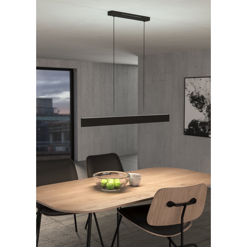 Eglo 31433 - LED RGBW Reguliuojamas pakabinamas sietynas ANDREAS-Z LED/38W/230V 2700-6500K juoda
