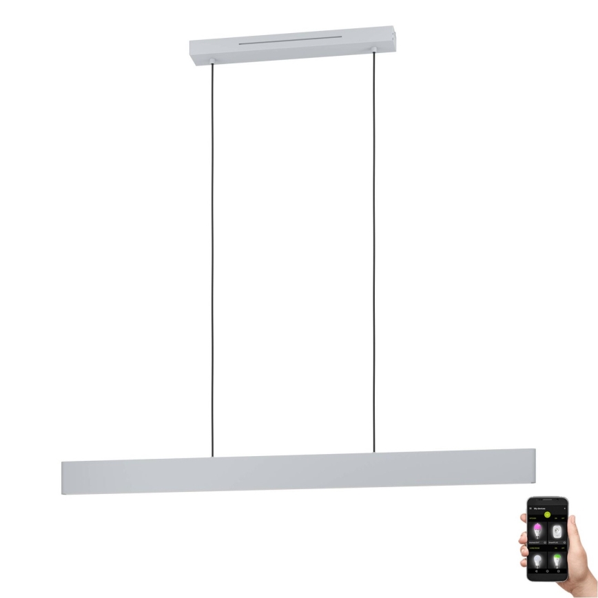 Eglo 31436 - LED RGBW Reguliuojamas pakabinamas sietynas ANDREAS-Z LED/38W/230V 2700-6500K balta