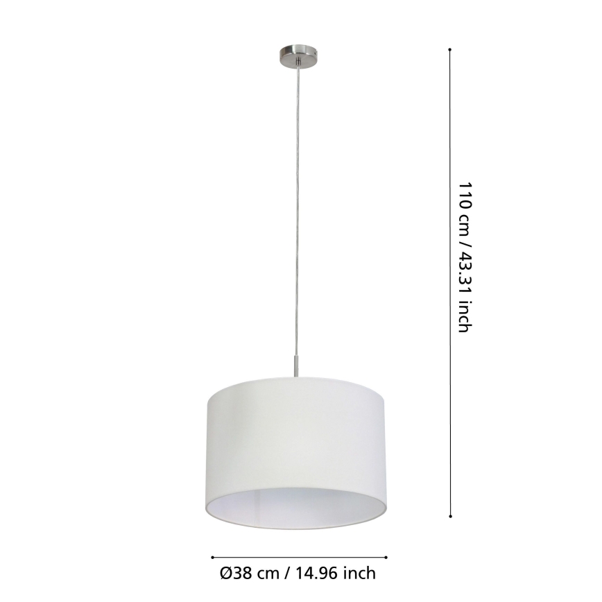 Eglo - Sietynas ant grandinės 1xE27/60W/230V