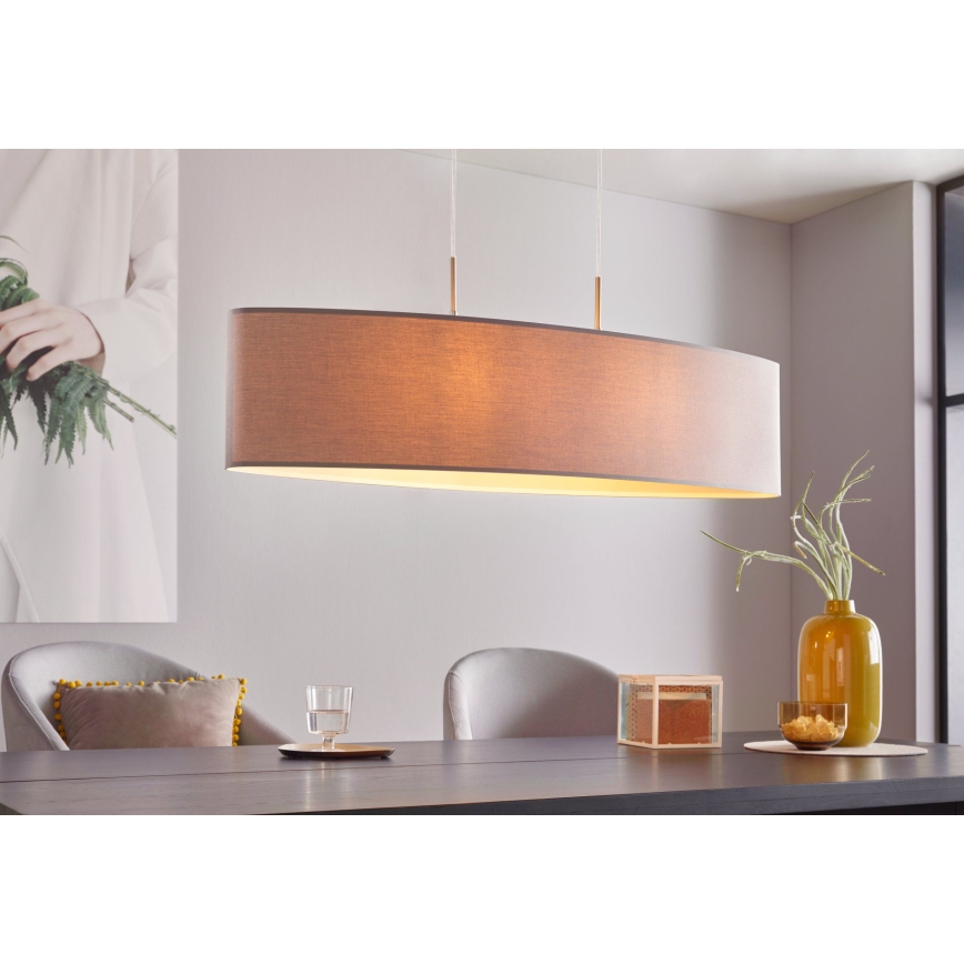 Eglo 31587 - Kabantis sietynas, ant laido PASTERI 2xE27/60W/230V